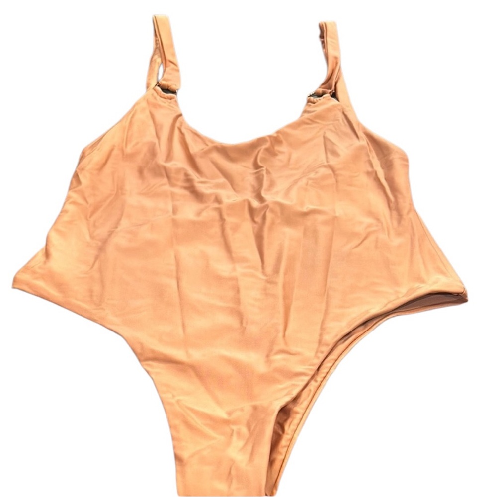 Two Piece Mafia Orange One Piece Swimsuit